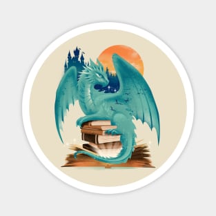 Book of Dragon and Fantasy Magnet